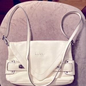 NICOLE MILLER NEW YORK WHITE PURSE